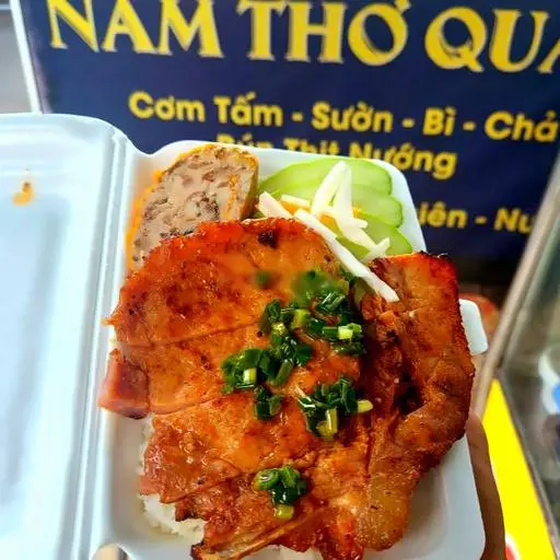 Hình ảnh Cơm sườn + chả