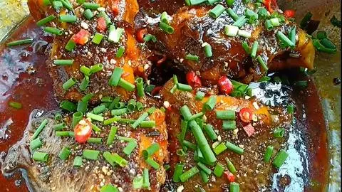 Hình ảnh Cơm Cá Rô Kho Tiêu