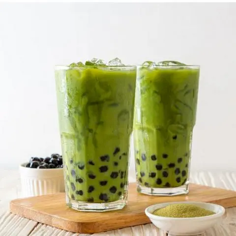 Hình ảnh Matcha trân châu đường đen