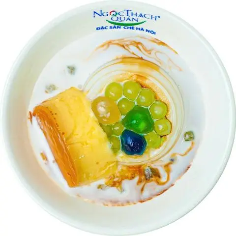 Hình ảnh Rau câu sữa dừa caramen