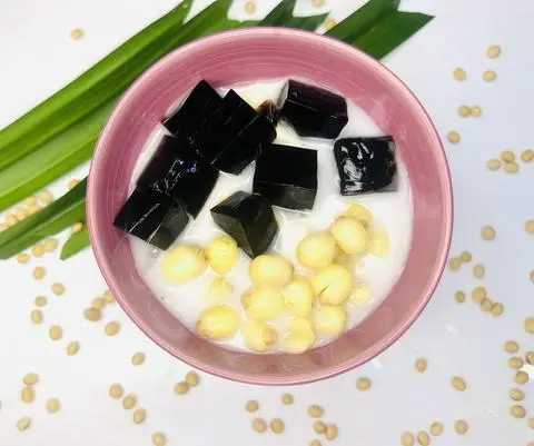 Hình ảnh Tàu hũ hạt sen sương sáo