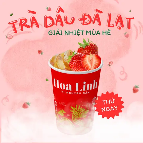 Hình ảnh Trà Dâu Đà Lạt