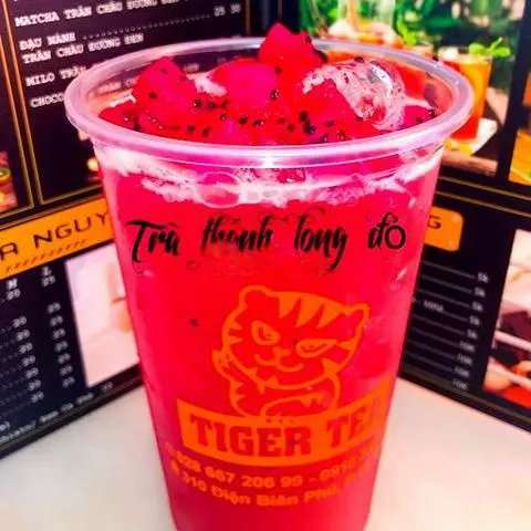 Hình ảnh Trà thanh long đỏ