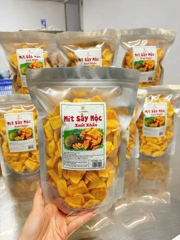 Hình ảnh Mít thái sấy hàng XK/ túi 300gr