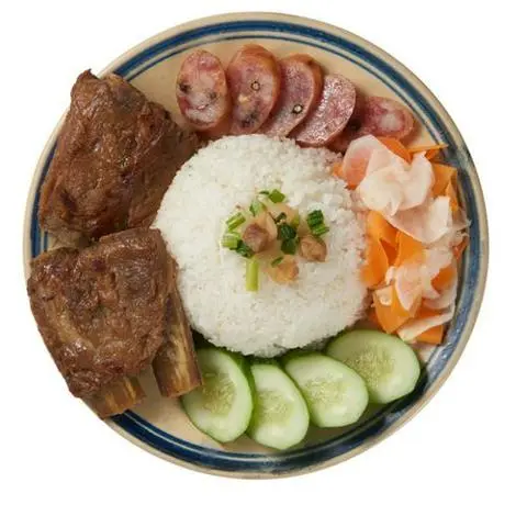 Hình ảnh Cơm tấm Sườn non Lạp xưởng