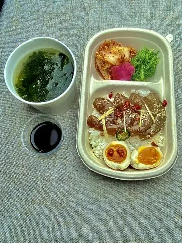 Hình ảnh Set cơm tôm - trứng
