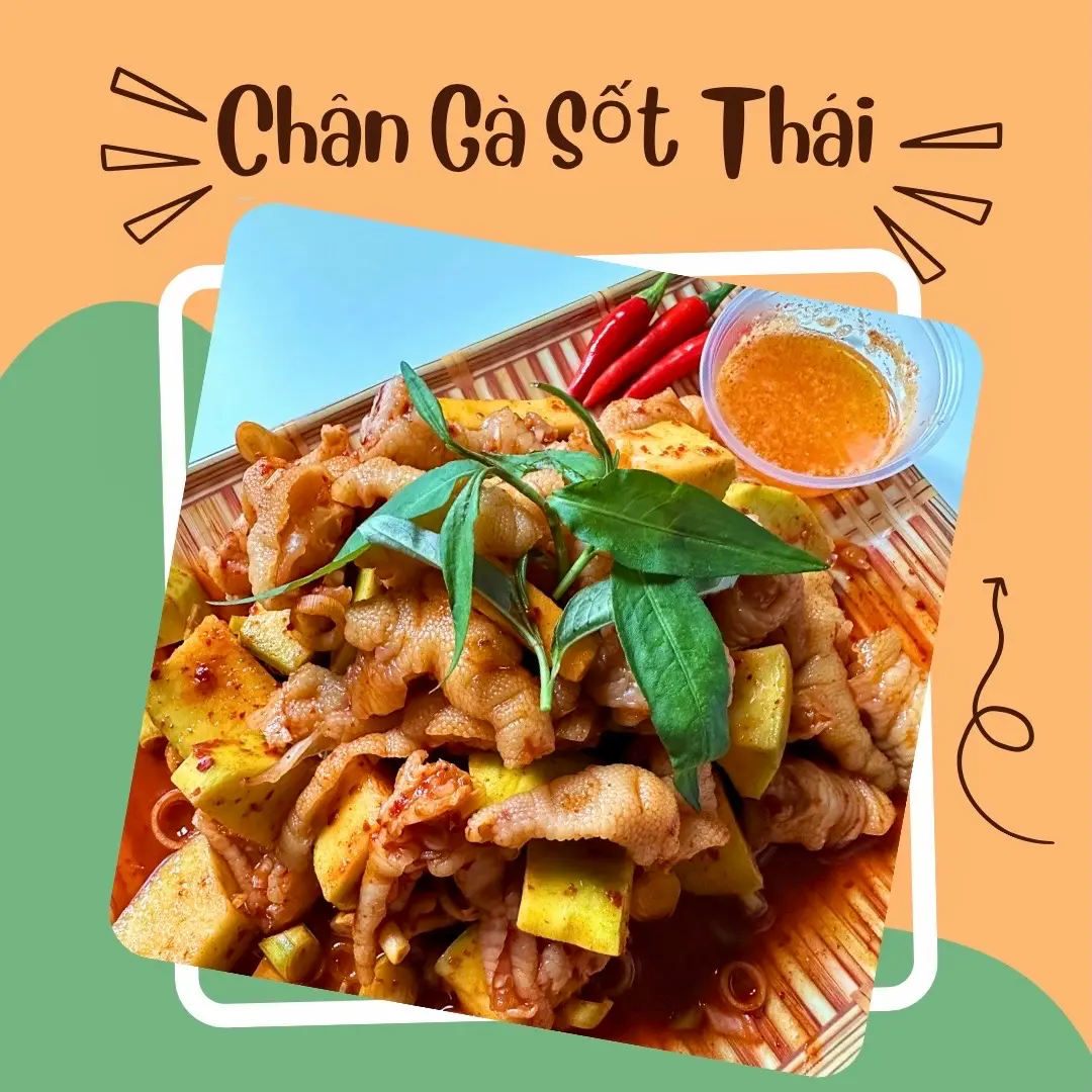 Hình ảnh Chân Gà sốt thái (size L)