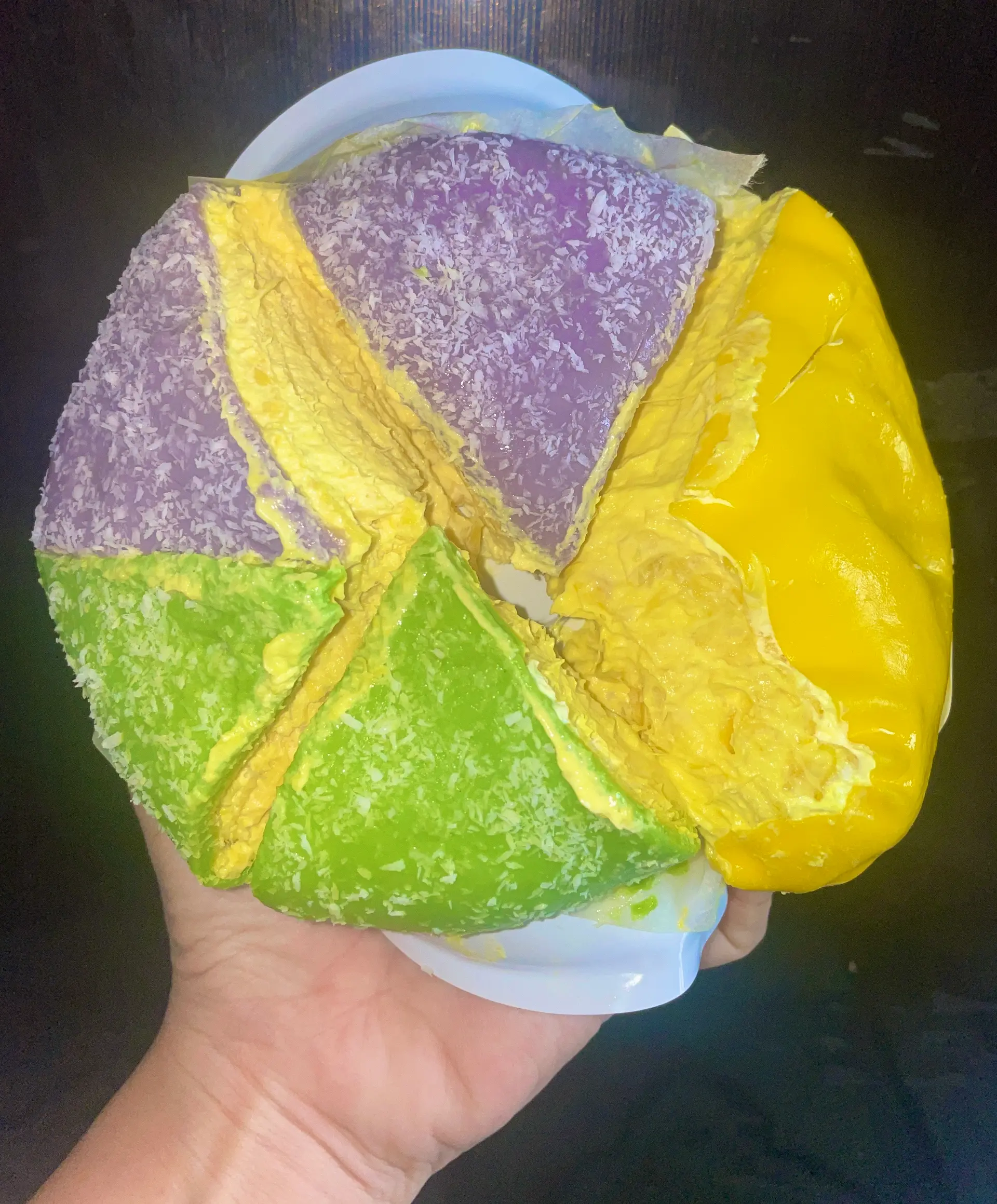 Hình ảnh Crepe Sầu Riêng Mix Vị 12cm