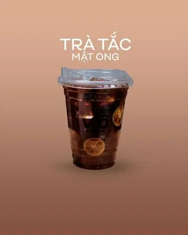 Hình ảnh Hồng Trà tắc mật ong trân châu đen