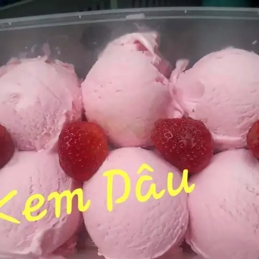 Hình ảnh Kem Dâu - Hộp 500Gram
