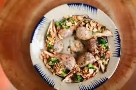 Hình ảnh Ốc muỗng nướng mỡ hành