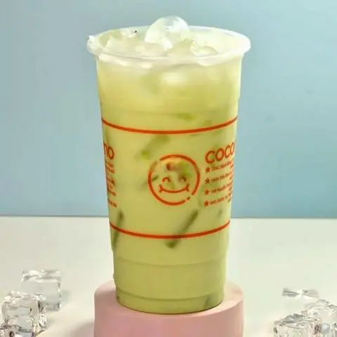 Hình ảnh Trà sữa dưa lưới
