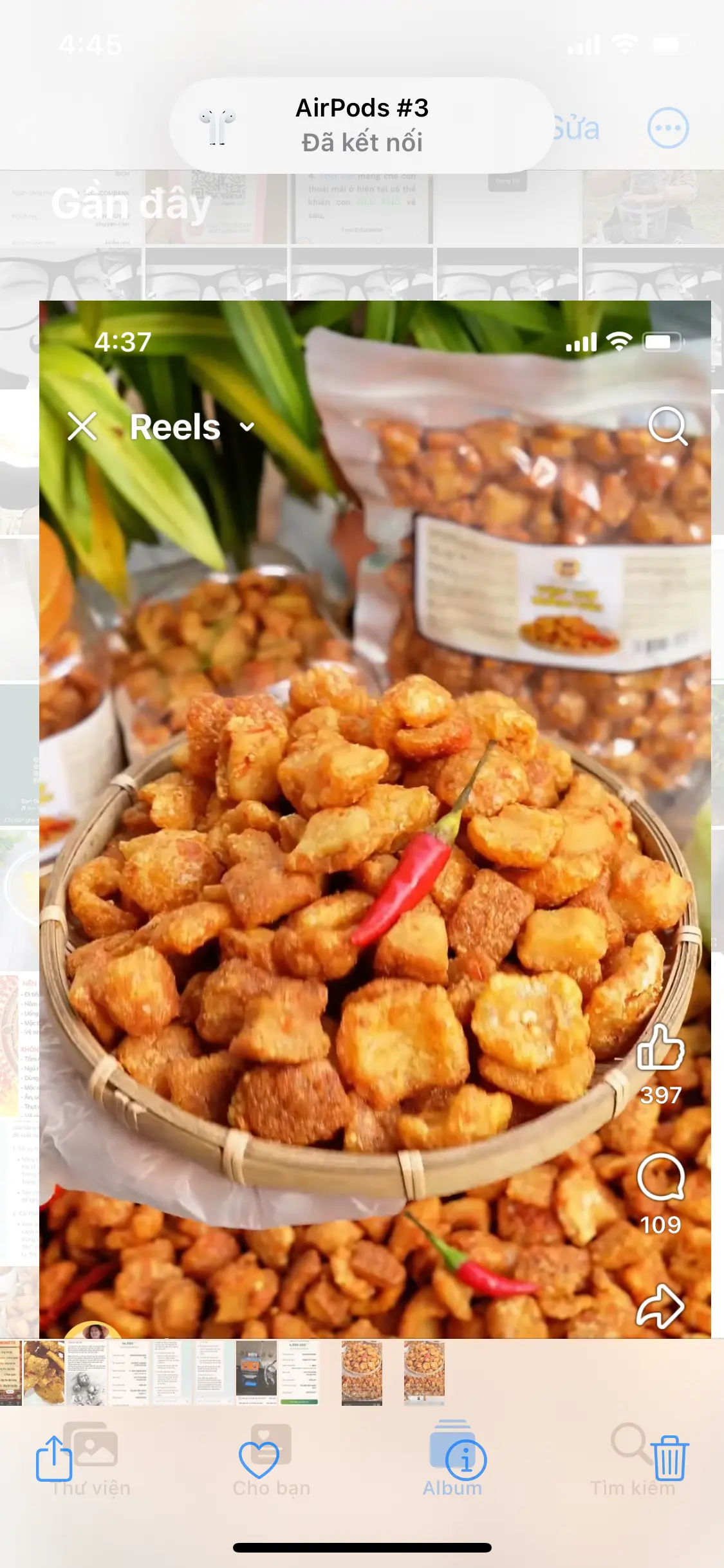 Hình ảnh Tốp Mỡ Mắm Tỏi