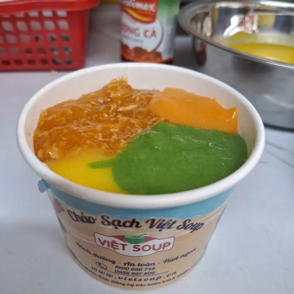 Hình ảnh Cháo cá hồi