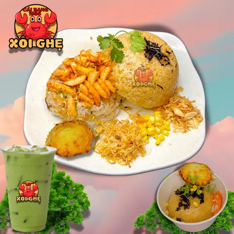 Hình ảnh Xôi Ghẹ Đặc Biệt + Mai Ghẹ + Trà Sữa