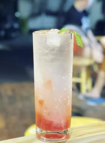 Hình ảnh Soda ổi hồng