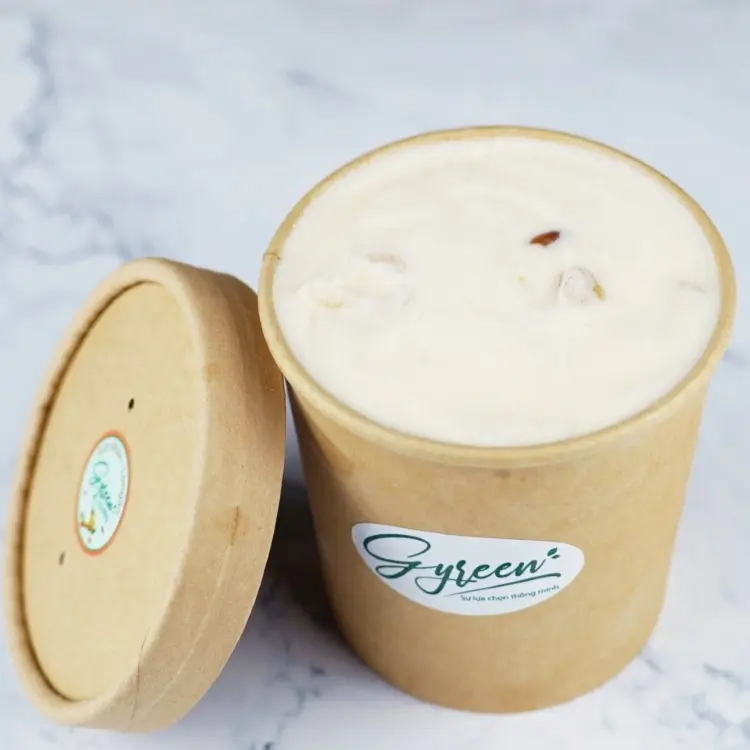Hình ảnh Kem Nhãn - Longan - size 330 ml