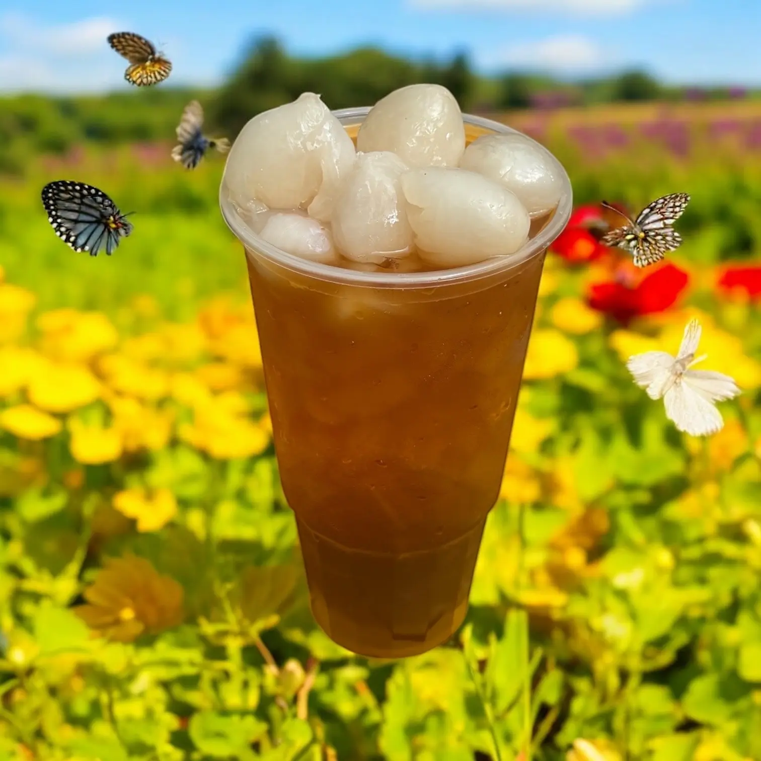 Hình ảnh Trà Siêu Vải Tươi - Size 1,3 lít