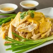 Hình ảnh Gà hấp muối hk