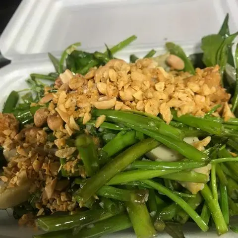 Hình ảnh Rau muống xào Bơ Tỏi 