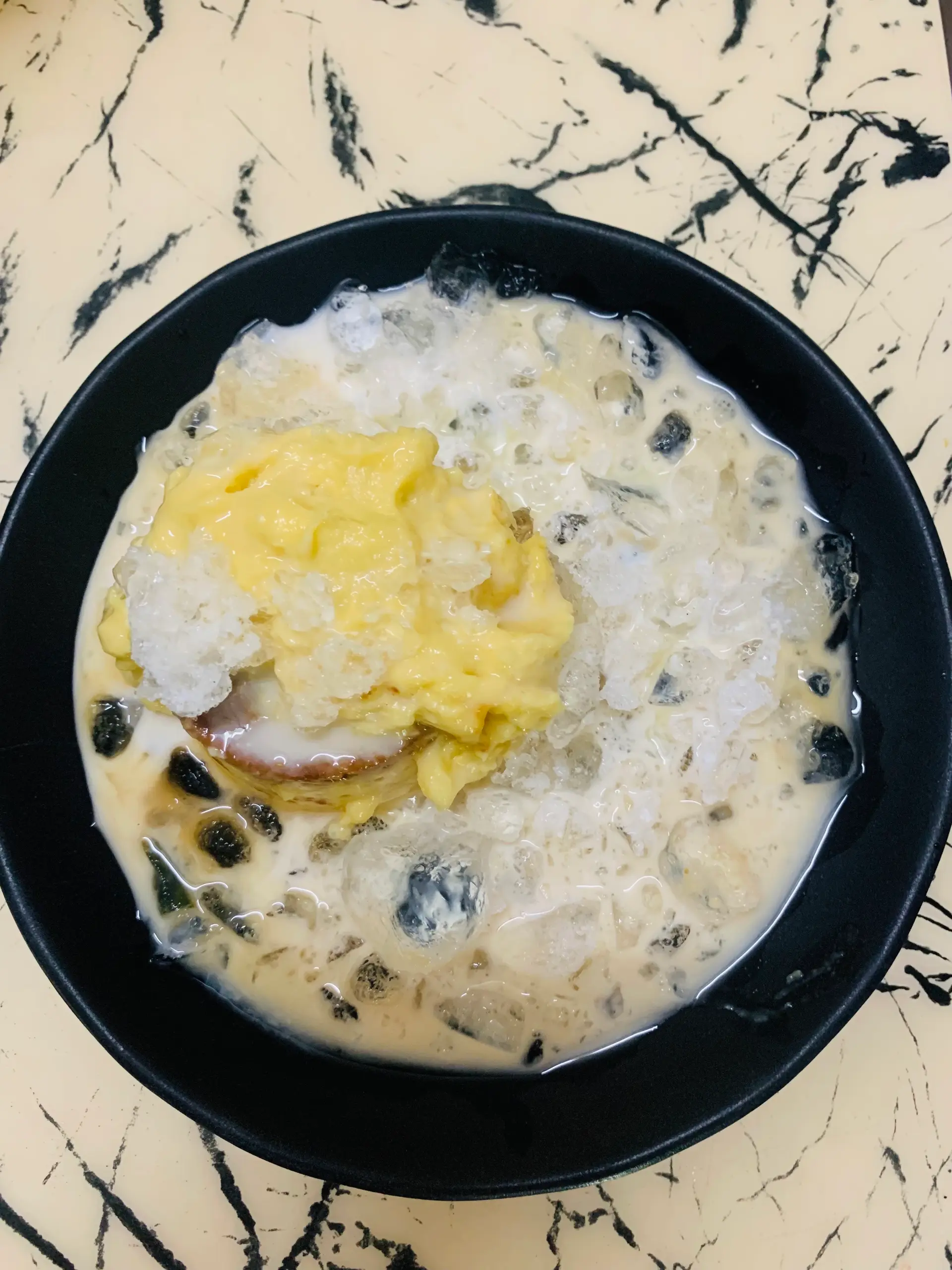 Hình ảnh Flan sầu riêng