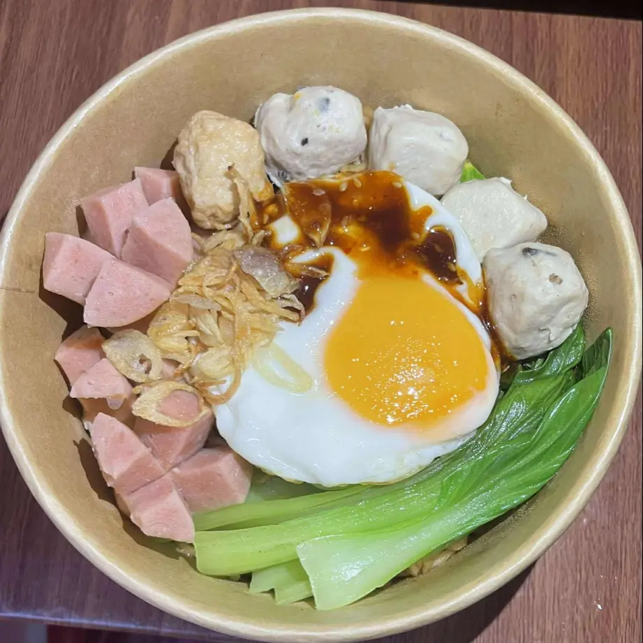 Hình ảnh Mì trộn sốt dầu hào