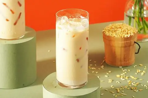 Hình ảnh Trà Sữa Gạo Rang (Ko Topping) 