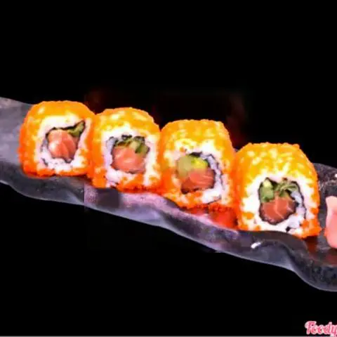 Hình ảnh Sushi Cuộn Cá Hồi