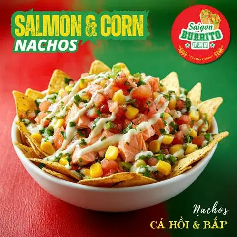 Hình ảnh Nachos Cá Hồi Xông Khói | Smoked Salmon Nachos