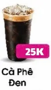 Hình ảnh Cà Phê Đen Đá