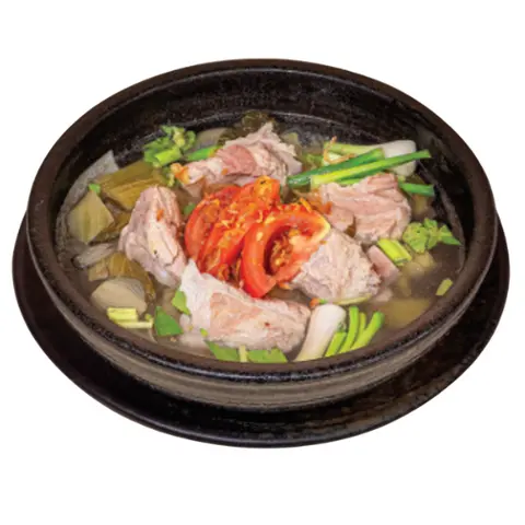 Hình ảnh Canh Sườn Cải Chua