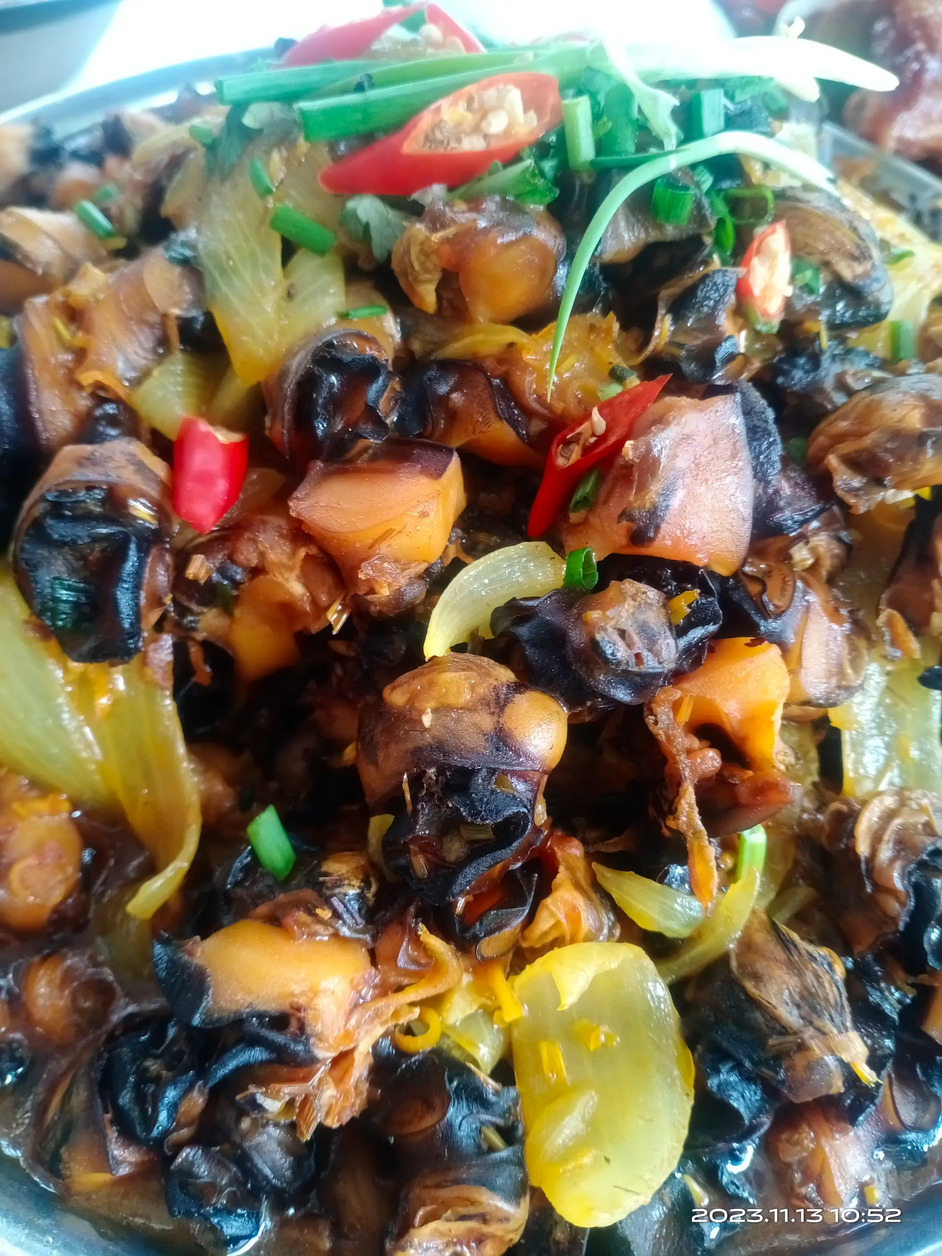 Hình ảnh Cơm Ốc Xào Sả Ớt