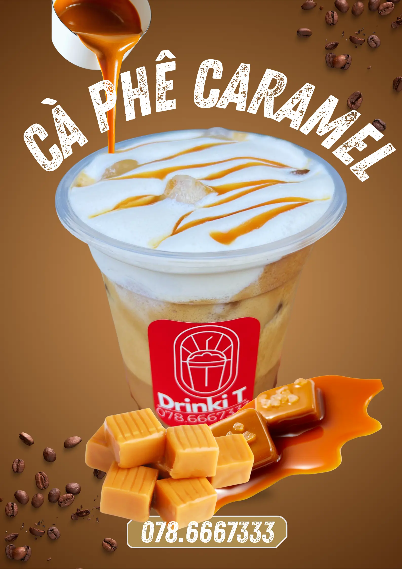 Hình ảnh Cà phê Caramel Premium