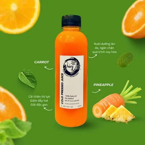 Hình ảnh M6 nước ép thơm - cà rốt