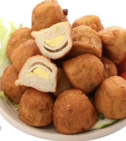 Hình ảnh 6 viên chả cá trứng cút 