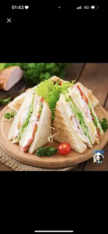 Hình ảnh Samwich thịt chả 