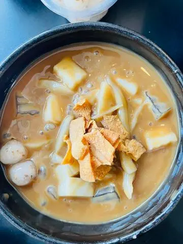 Hình ảnh Chè Dừa Dầm Vị Cà Phê