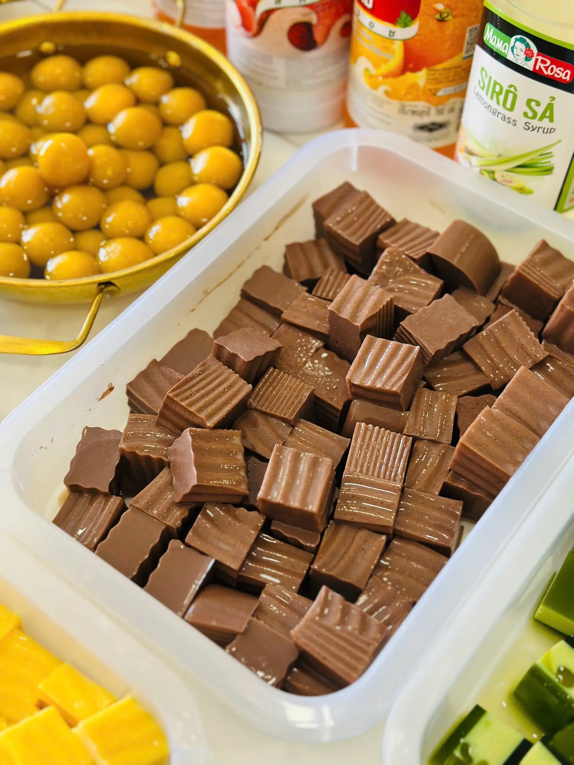 Hình ảnh pudding socola