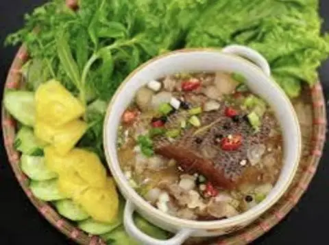 Hình ảnh Mắm lóc chưng gừng 150g