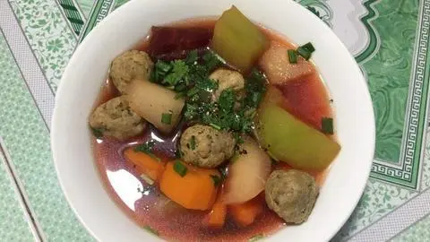 Hình ảnh Canh Soup Thịt Viên