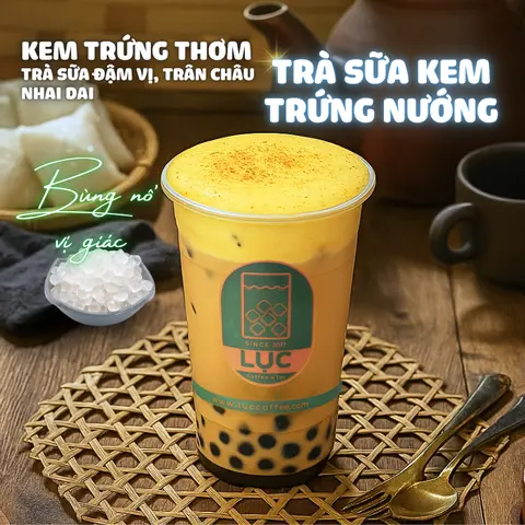 Hình ảnh Trà Sữa Kem Trứng Nướng