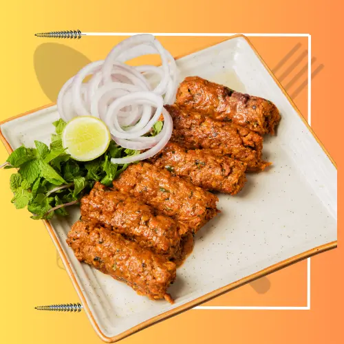 Hình ảnh Chicken seekh kabab - 6pcs