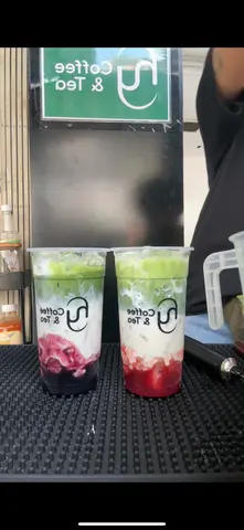 Hình ảnh Matcha việt quất