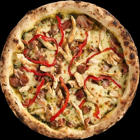 Hình ảnh CHICKEN & BACON PIZZA (GÀ & THỊT HUN KHÓI)