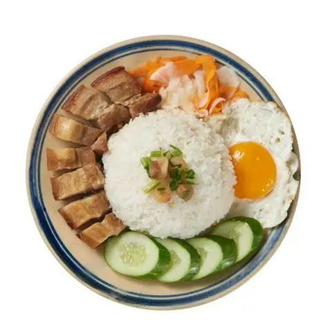 Hình ảnh Cơm tấm Ba rọi Ốp la