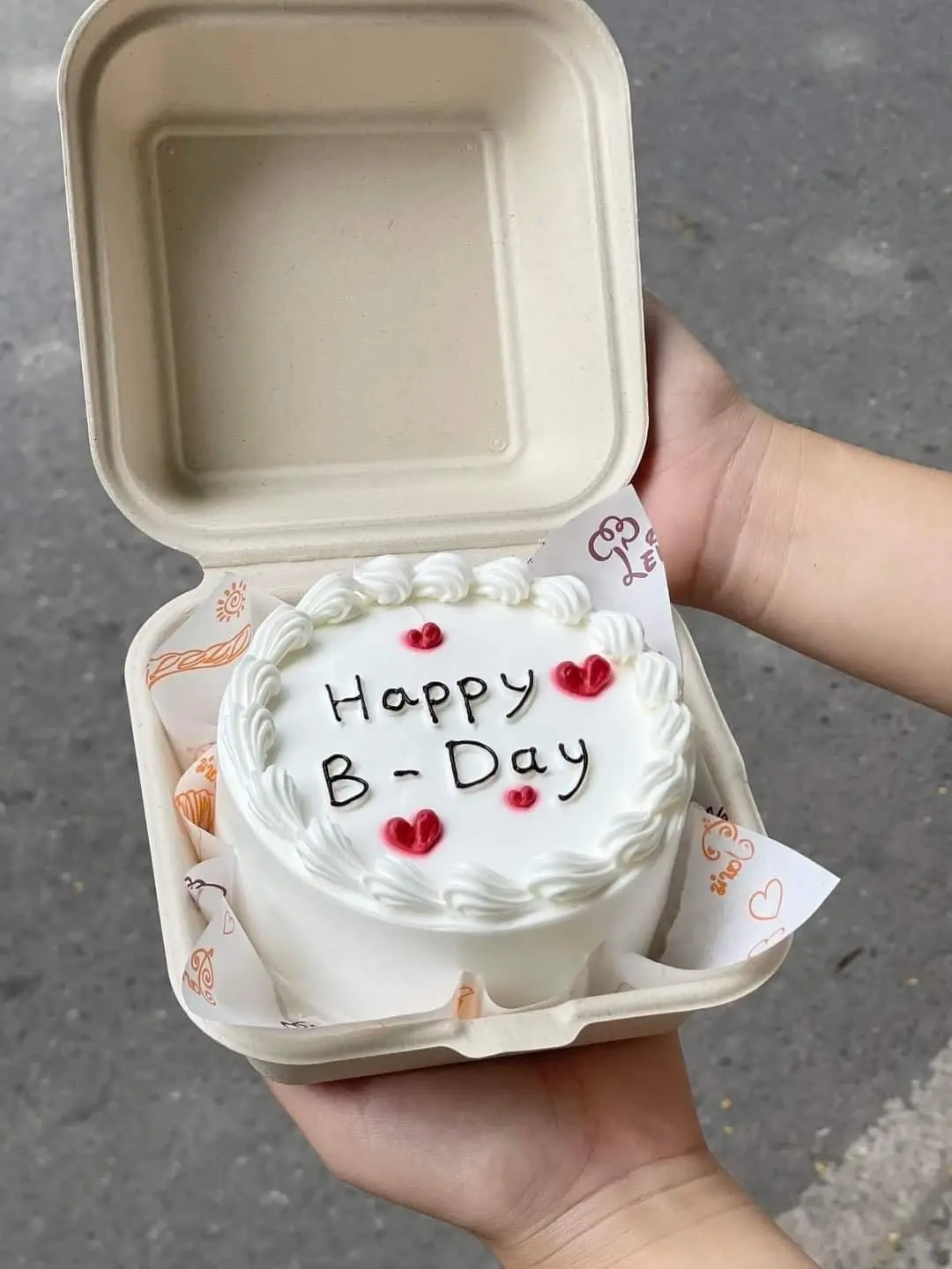 Hình ảnh bento chữ Happy b day 79k