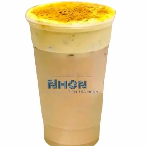 Hình ảnh Trà sữa olong kem trứng khè
