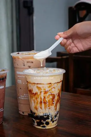 Hình ảnh Sữa tươi cafe trân châu đường đen 