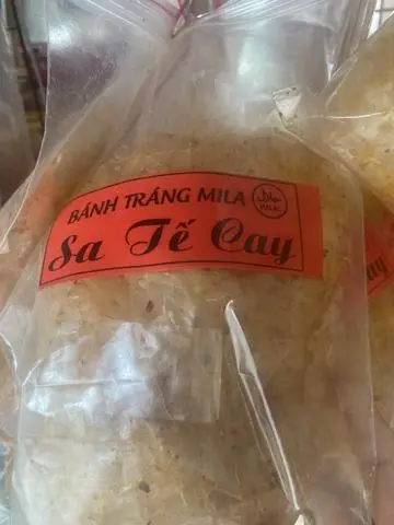 Hình ảnh bánh tráng satecay 1 túi 