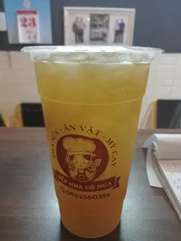 Hình ảnh Trà đào chanh sả